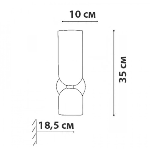 Бра Friendlylight Loft Elit WL Gold FL4065