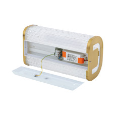 Бра для ванной, светильник Nowodvorski 10730 Palmas LED 1x15W 4000K 1000Lm IP44 латунный