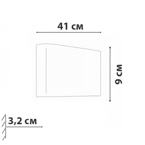 Бра Friendlylight Brick M Black FL4070