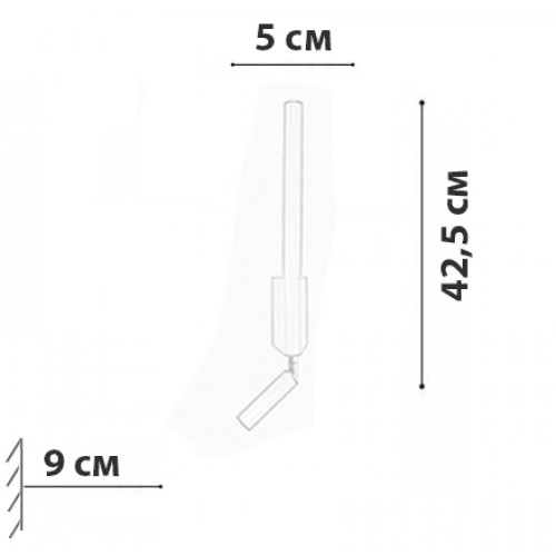 Бра - спот Friendlylight Touch Black FL4084