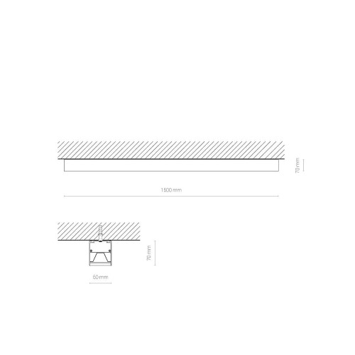 Потолочный светильник Nowodvorski 10206 CL Hall Pro LED 1x40W 4000К 5400Lm IP20 черный