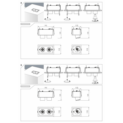 Точечный светильник Nowodvorski 8937 Eye Mod GU10 1x10W IP20 черный
