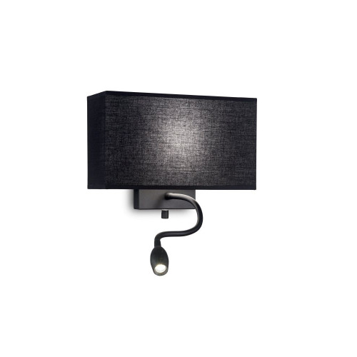 Бра Ideal Lux Hotel ap2 all black 215709