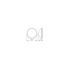 Вуличний світильник Kanlux 19001 Pires eco dl-25o ns