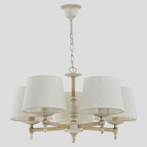 Люстра ALFA Roksana White 18535