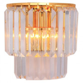 Бра, настінний світильник Zuma Line 17106/2W-GLD Amedeo