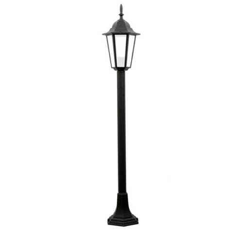 Вуличний світильник POLUX LIGURIA-LT GLA104LTMBK 202185 E27 20W IP43