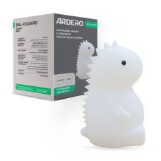 Светильник ночник Ardero SNL-D03ARD дракончик белый RGB