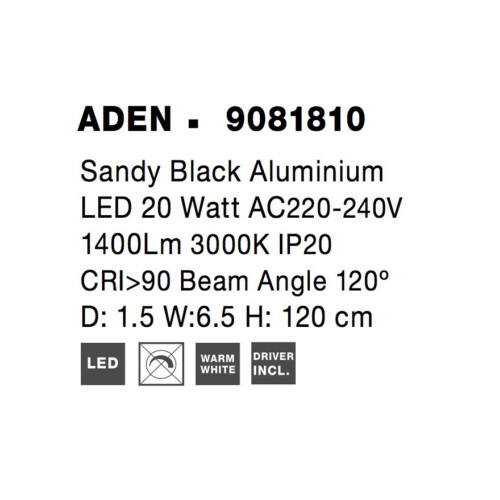 Бра NOVA LUCE ADEN 9081810