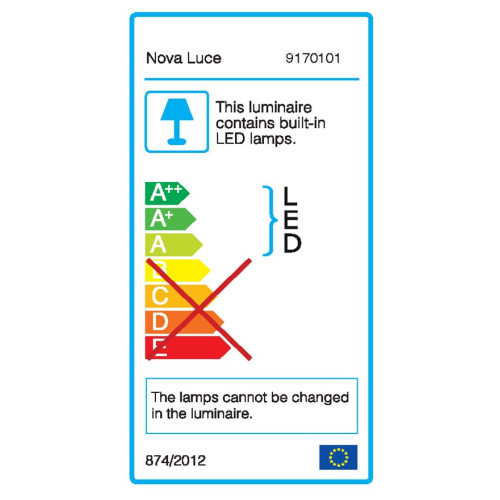 Бра NOVA LUCE FUSE 9170101