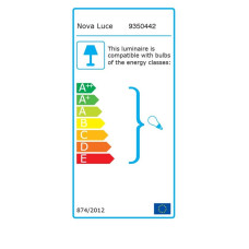 Вбудований світильник NOVA LUCE REDO 9350442