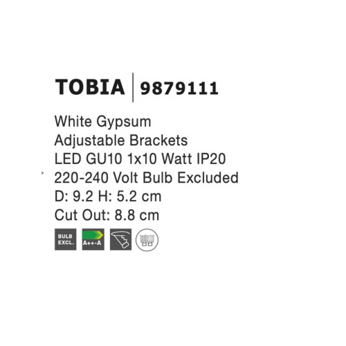 Спот NOVA LUCE TOBIA 9879111