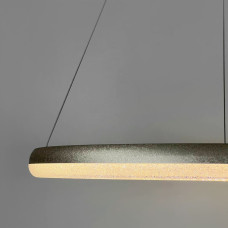 LED люстра подвесная в кольцевом корпусе Ø 83 см | Line F | Арт. MJ342-800 Ice Flower Silver 