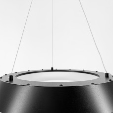 LED светильник подвесной в черном корпусе | Line F | Арт. 1015-500 P BK 