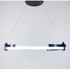 LED люстра в черном каркасе | Line F | Арт. SGA18 