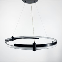 LED люстра в черном каркасе | Line F | Арт. SGA18 