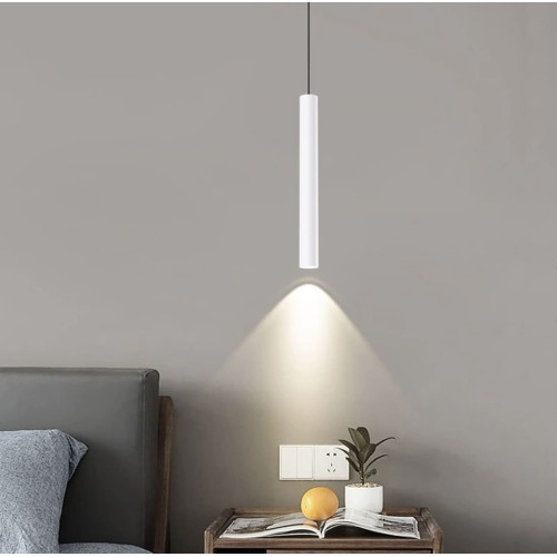 Подвесной светильник в белом корпусе 34х7 см, мощностью 15W | Line F | Арт. LP15W WT 