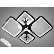 LED люстра с димером и подсветкой, 100W