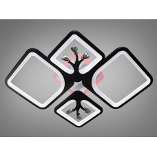 LED люстра с димером и подсветкой, 100W