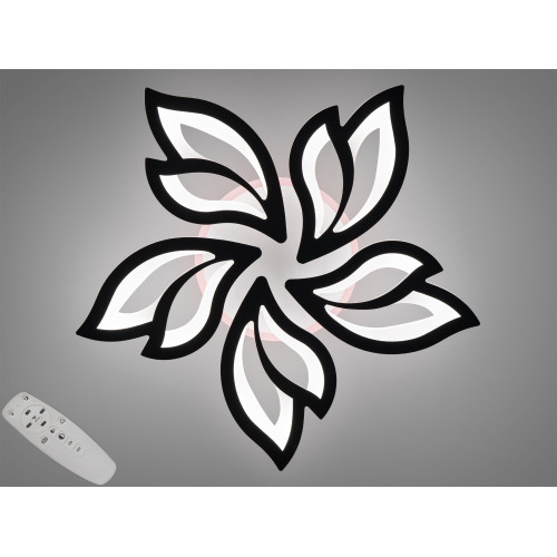Потолочная светодиодная люстра с диммером 80W (арт. 8165/5WH 3col dim)