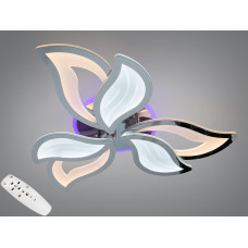 LED люстра потолочная хром 78W диммер 3 модуля