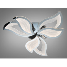 LED люстра потолочная хром 78W диммер 3 модуля