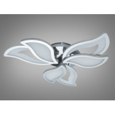 LED люстра потолочная хром 78W диммер 3 модуля