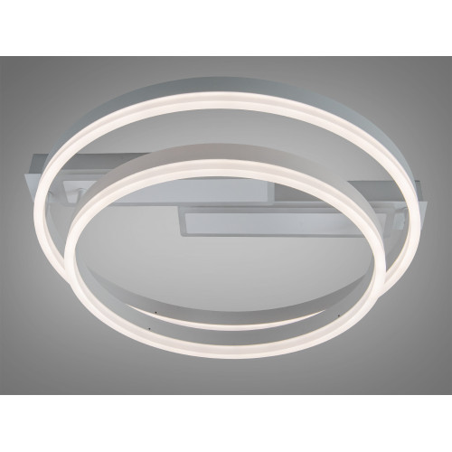 Люстра потолочная Diasha белая 80W пульт (арт. 2541WH LED 3color dimmer)