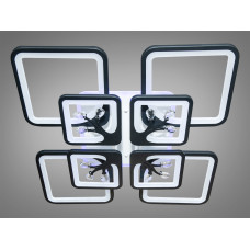 LED люстра с димером и подсветкой, 190W