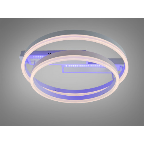 Люстра потолочная Diasha белая 80W пульт (арт. 2541BK LED 3color dimmer)