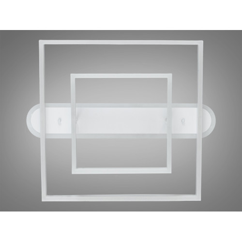 Світлодіодна люстра біла 86 Вт пульт 2 плафони (арт. 2551BK LED 3color dimmer)