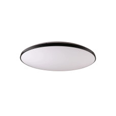 Люстра с пультом светодиодная Goldlux 331915 Kern LED 1x80W 3000K/4000K/6000K 4500/4700/9200Lm IP20 черная