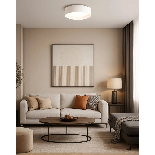 Потолочный светильник Goldlux 334206 Tuluza LED 1x24W 4000K 2600Lm IP20 белый