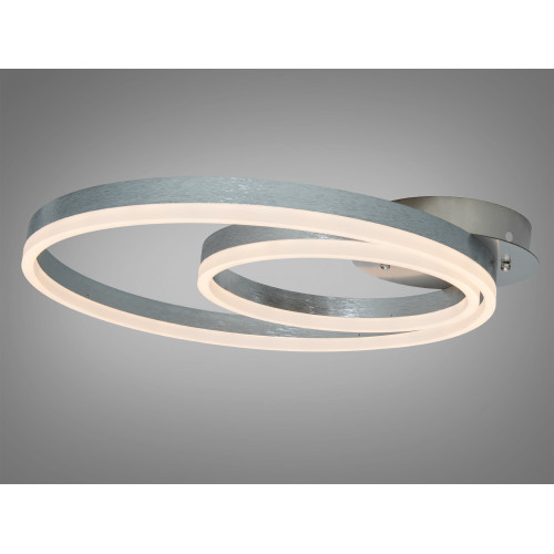 Люстра потолочная Diasha 58W пульт диммер мат хром (арт. 2538NEW HR dimmer)