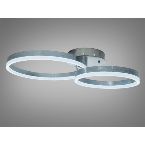 Люстра Diasha кільця матовий хром 50W пульт (арт. 2539NEW HR dimmer)