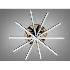 LED потолочная люстра черная 70 Вт до 12 м² (арт. SX8256/5BK)