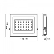 LED прожектор TITANUM TLF306 30W 6500K