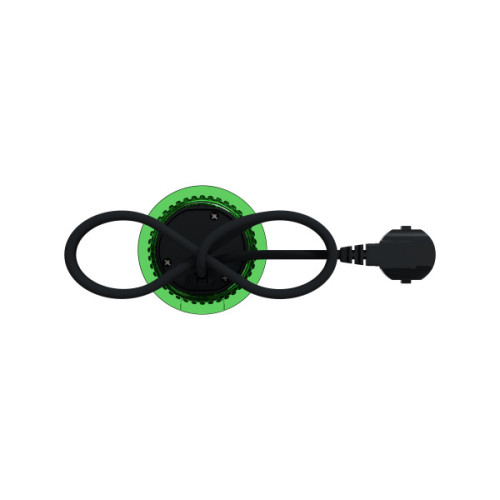 Розетка в стіл 220в з USB тип А, антрацит, Schneider Electric INS44005
