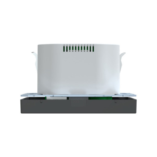 Розетка силова 2К+З, 16А, з USB 3A, тип А+C, гвинт.затиск, шторки, Антрацит, пластик, D-Life Merten MTN2367-6034