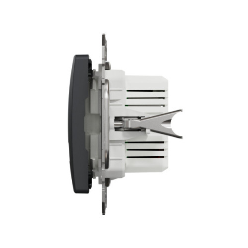 USB розетка A+C, 3 A, 45 Вт, Антрацит Sedna Design SDD114404