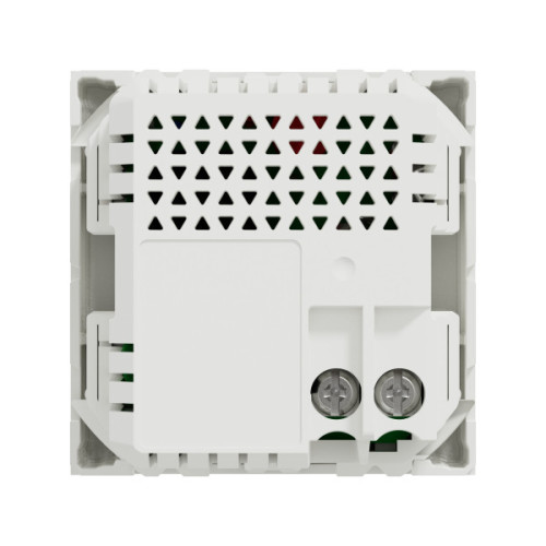 Розетка USB 2.0 зарядна подвійна, 2.4А, A+C, 2 модуля, білий, Unica NEW NU301818