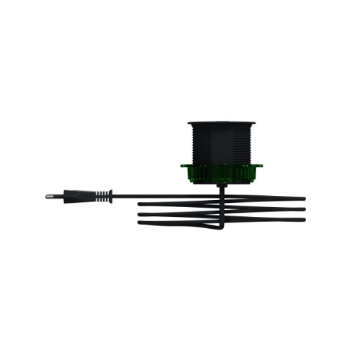 Розетка USB для зарядки в стіл, антрацит, Schneider Electric INS44009