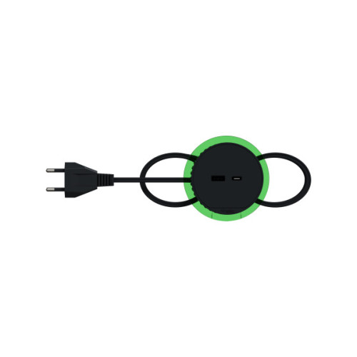 Розетка USB для зарядки в стіл, антрацит, Schneider Electric INS44009