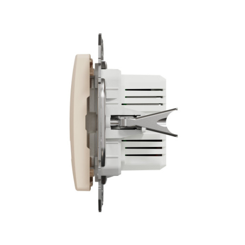 USB розетка A+C, 3 A, 45 Вт, Бежевий, Sedna Design SDD112404