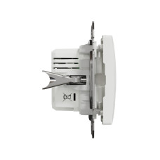 USB розетка A+C, 3 A, 45 Вт, Білий Sedna Design SDD111404