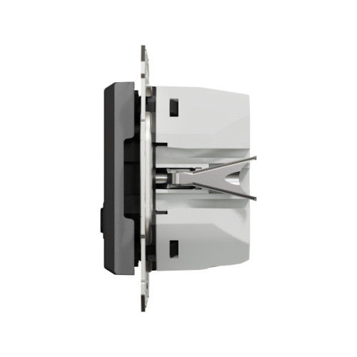 USB розетка А+С, 3 А, 45 Вт, антрацит, EPH2700471