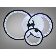 LED-люстра с диммером и RGB подсветкой, 70W (арт. 8180/3WH 3col dim)