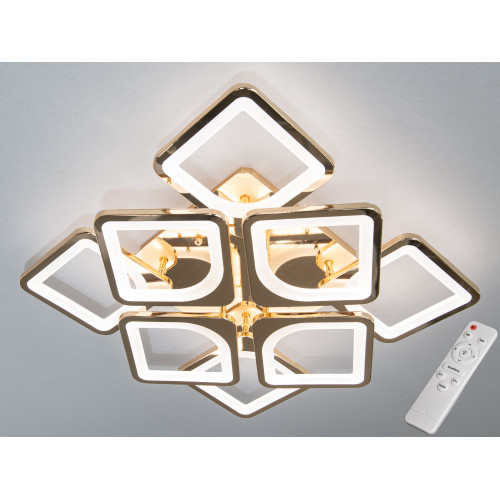 Светодиодная люстра 115W (арт. S8060/4+4G)