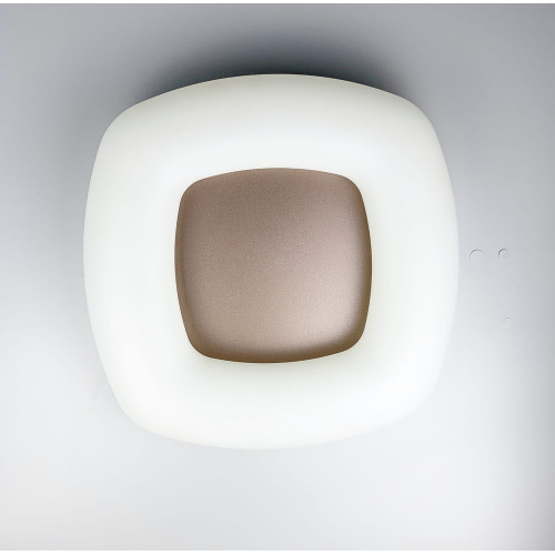 Потолочный LED светильник Schuller с основанием coffee 47×47 см | Line F | Арт. 6002 003 CF 