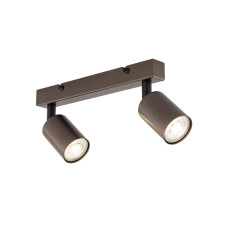 Світильник поворотний, спот TK Lighting 6180 Top GU10 2x10W IP20 коричневий